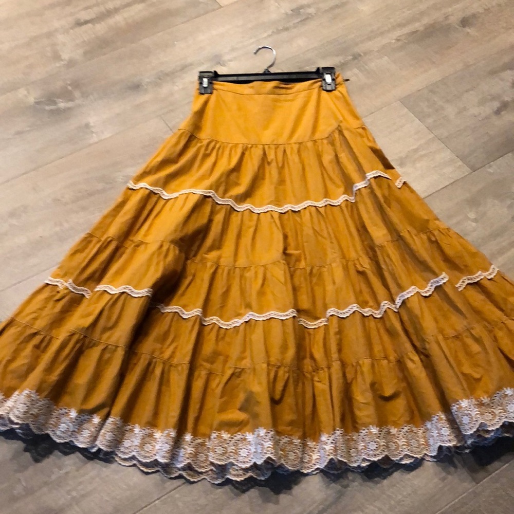 Ills Johnson Cotton Midi Skirt